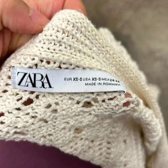 Zara oversized crochet sweater - Picture 9 of 9